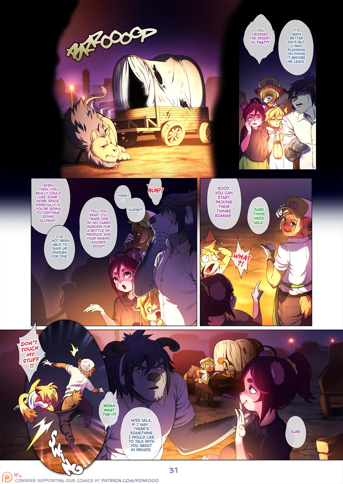 Arcana Tales Chapter 2: The Alchemist and the Beast — page 30