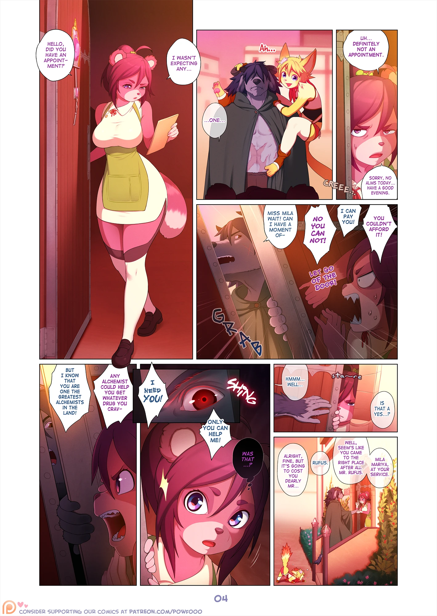 Arcana Tales Chapter 2: The Alchemist and the Beast — page 3