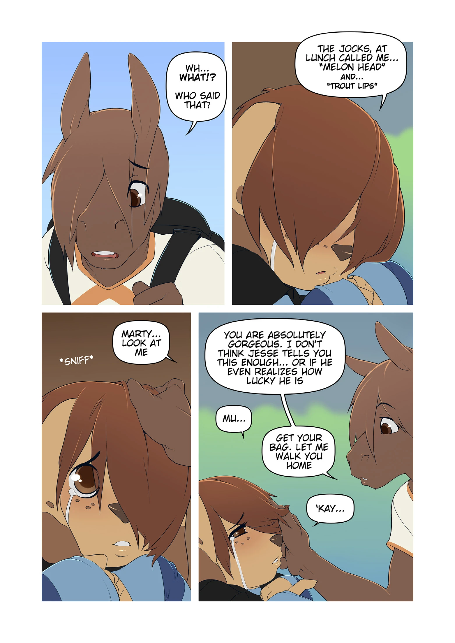 Sticks and Stones — page 1