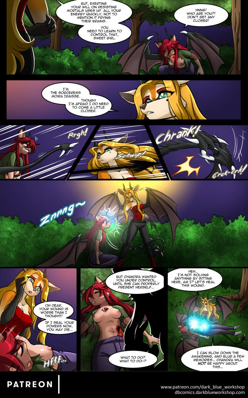 Moon Lace: Ch 2 - Crossroads — page 41