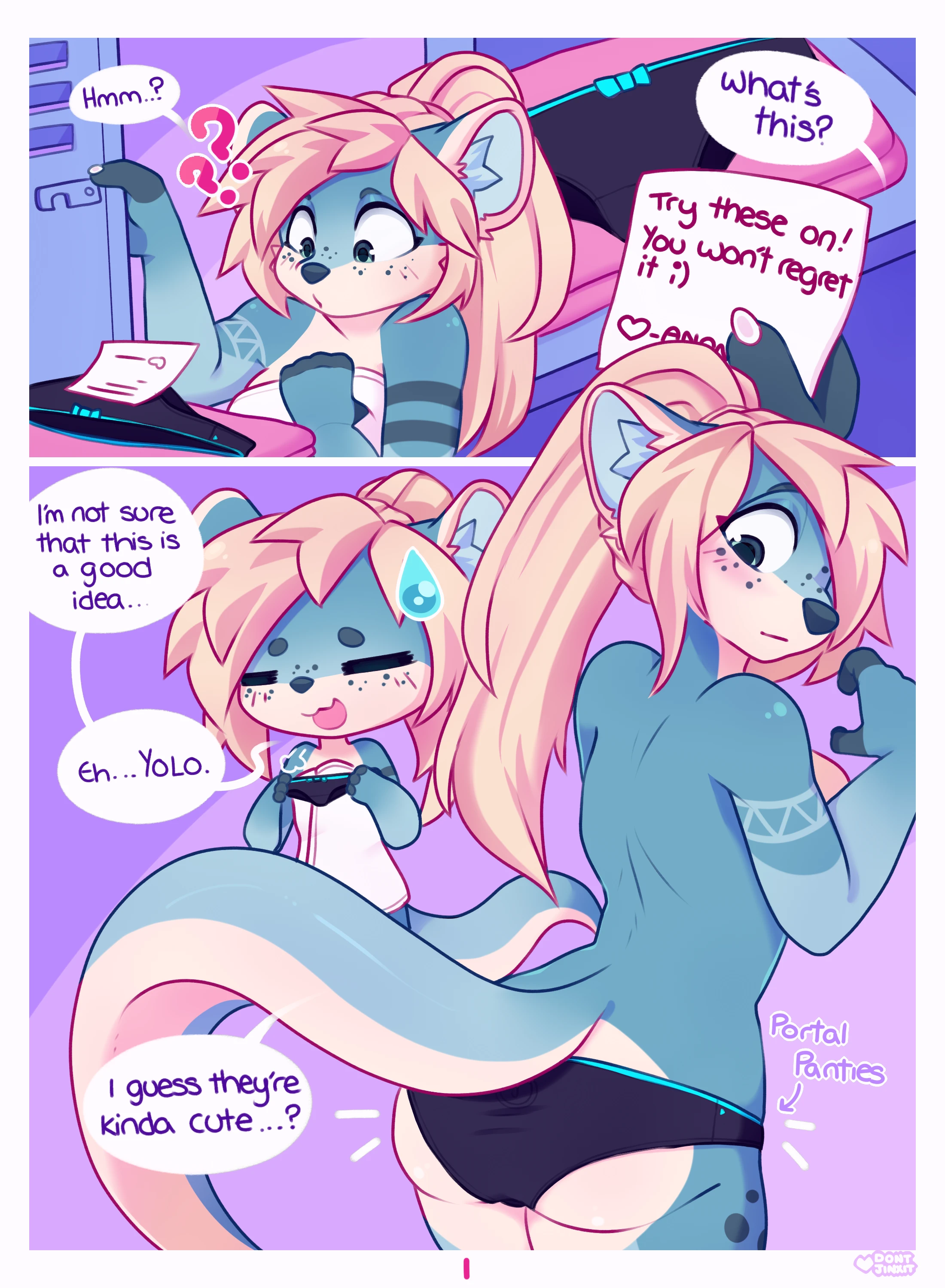 Portal Panties cover