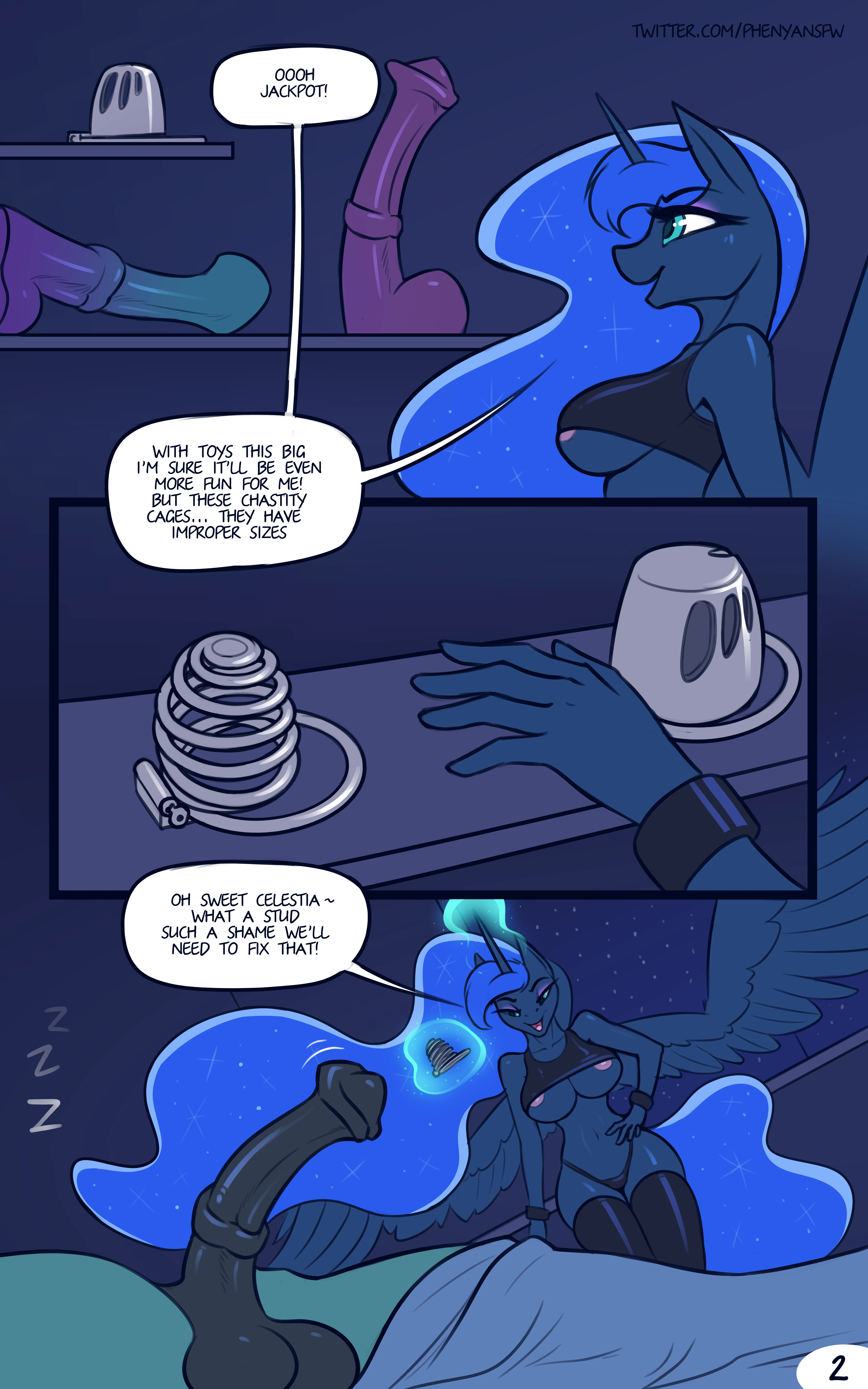 Seduced Night Mare — page 1