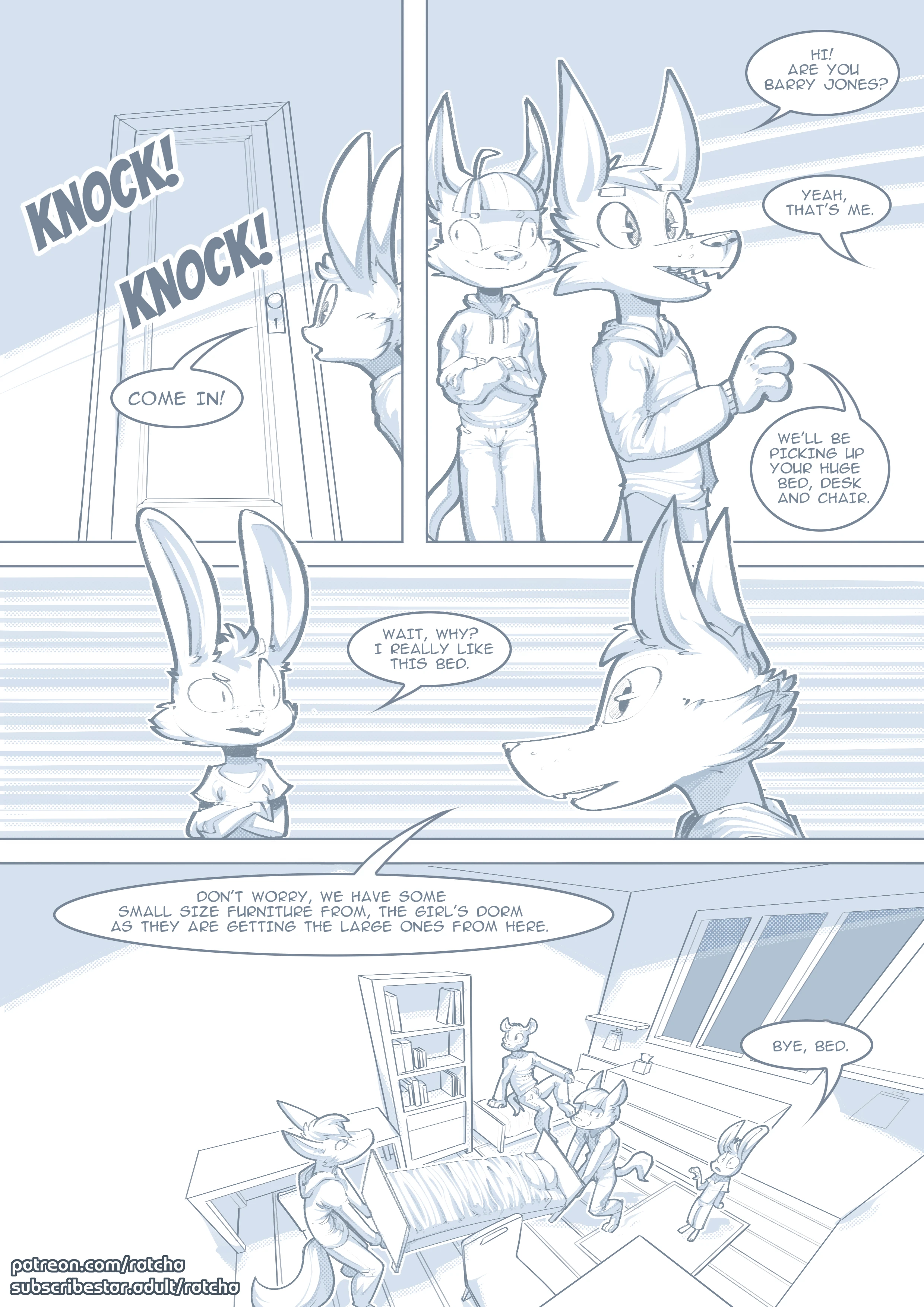  Barry Jones and the Mystery of the Lost Bed — page 1