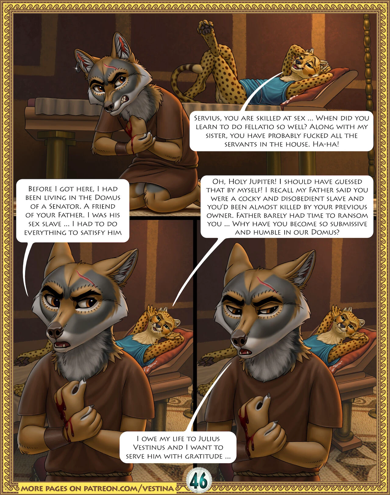 The Feast of Nero — page 46