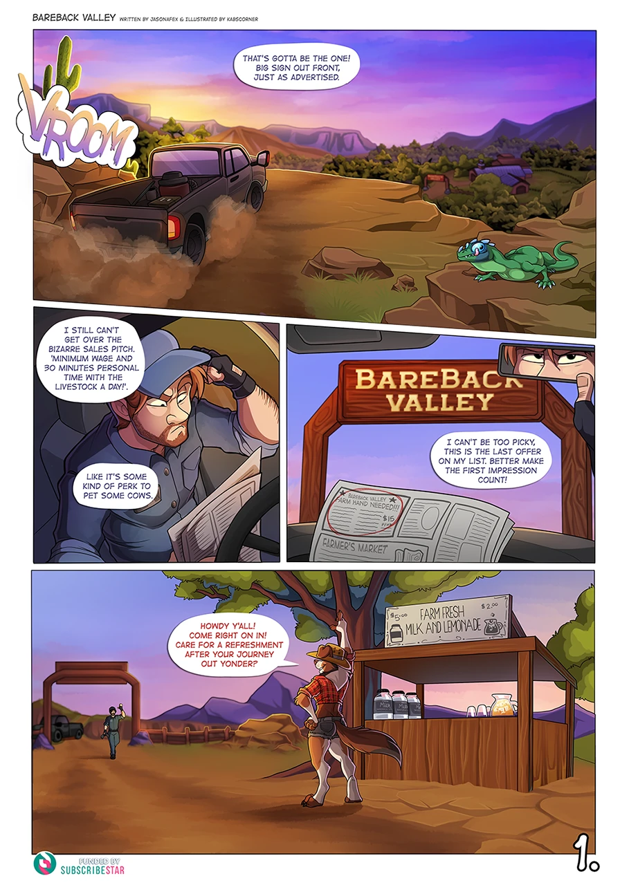 Bareback Valley — page 1