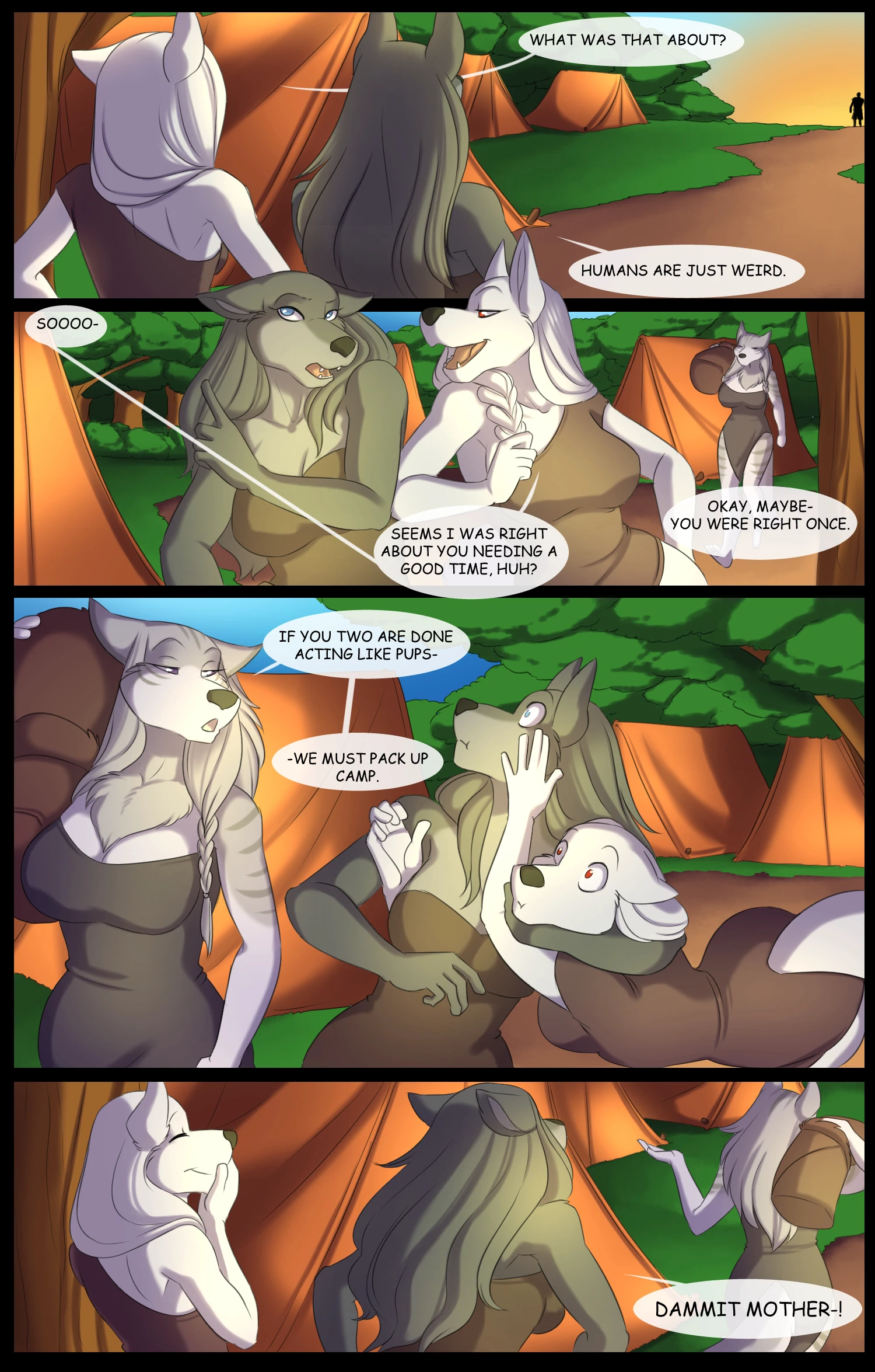 A Howl in the Woods — page 28