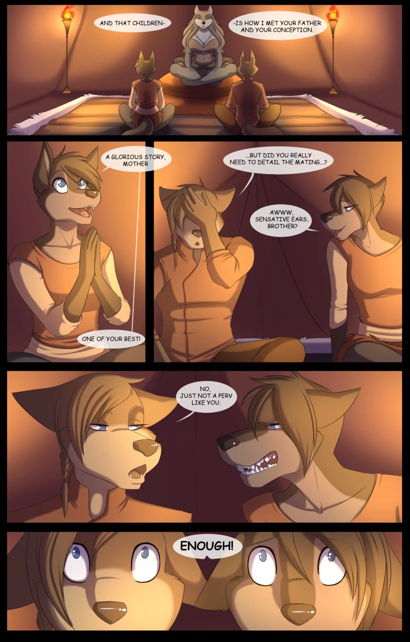 A Howl in the Woods — page 30
