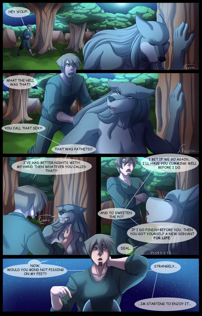 A Howl in the Woods — page 18