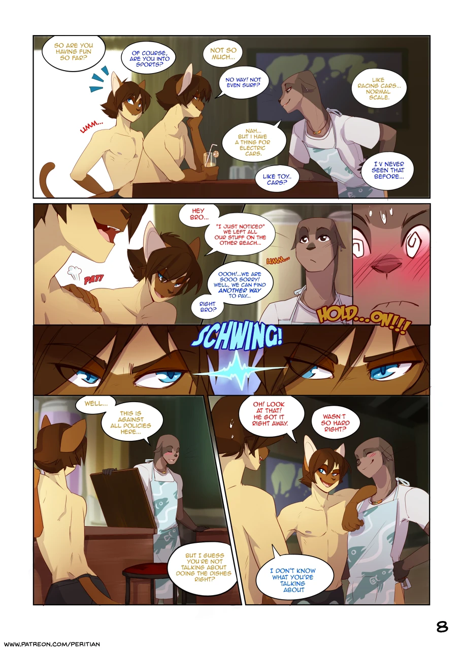 Cats Love Water 1 — page 7