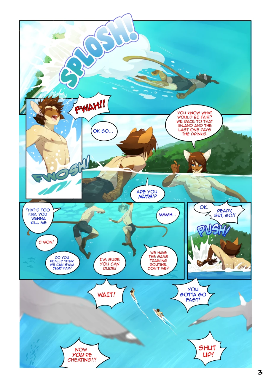 Cats Love Water 1 — page 2