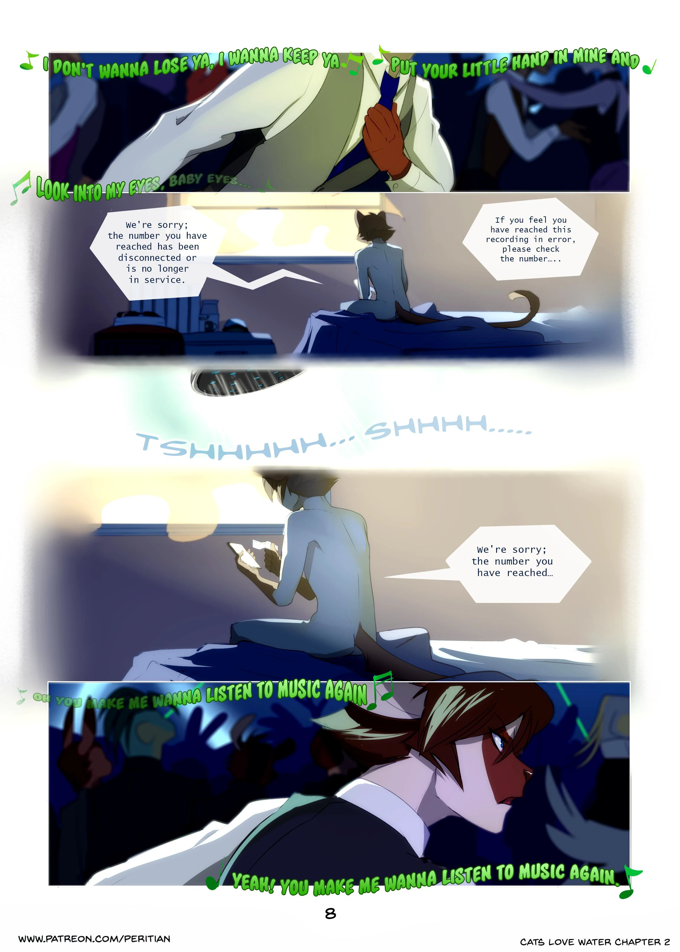 Cats Love Water 2 — page 8