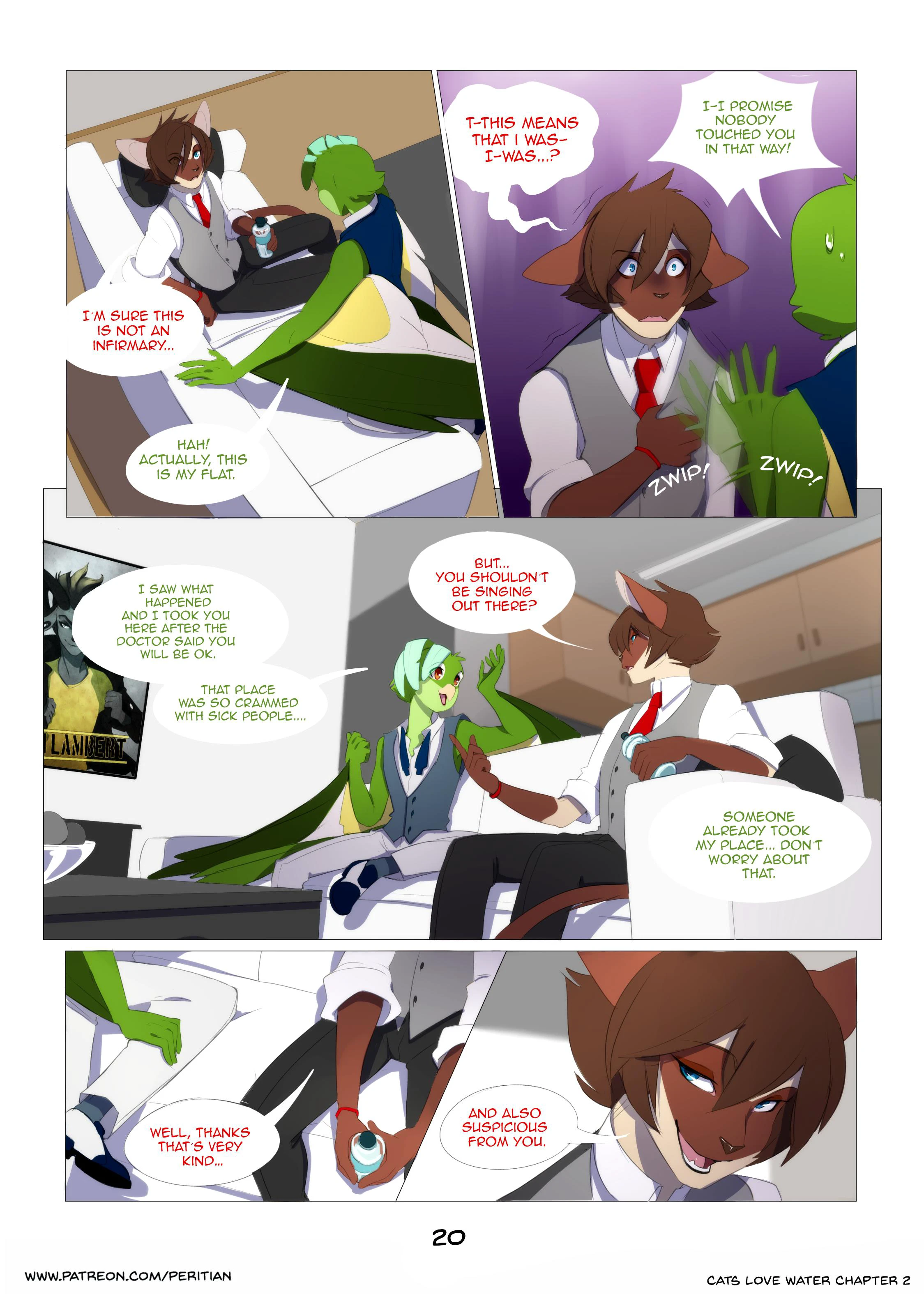 Cats Love Water 2 — page 20