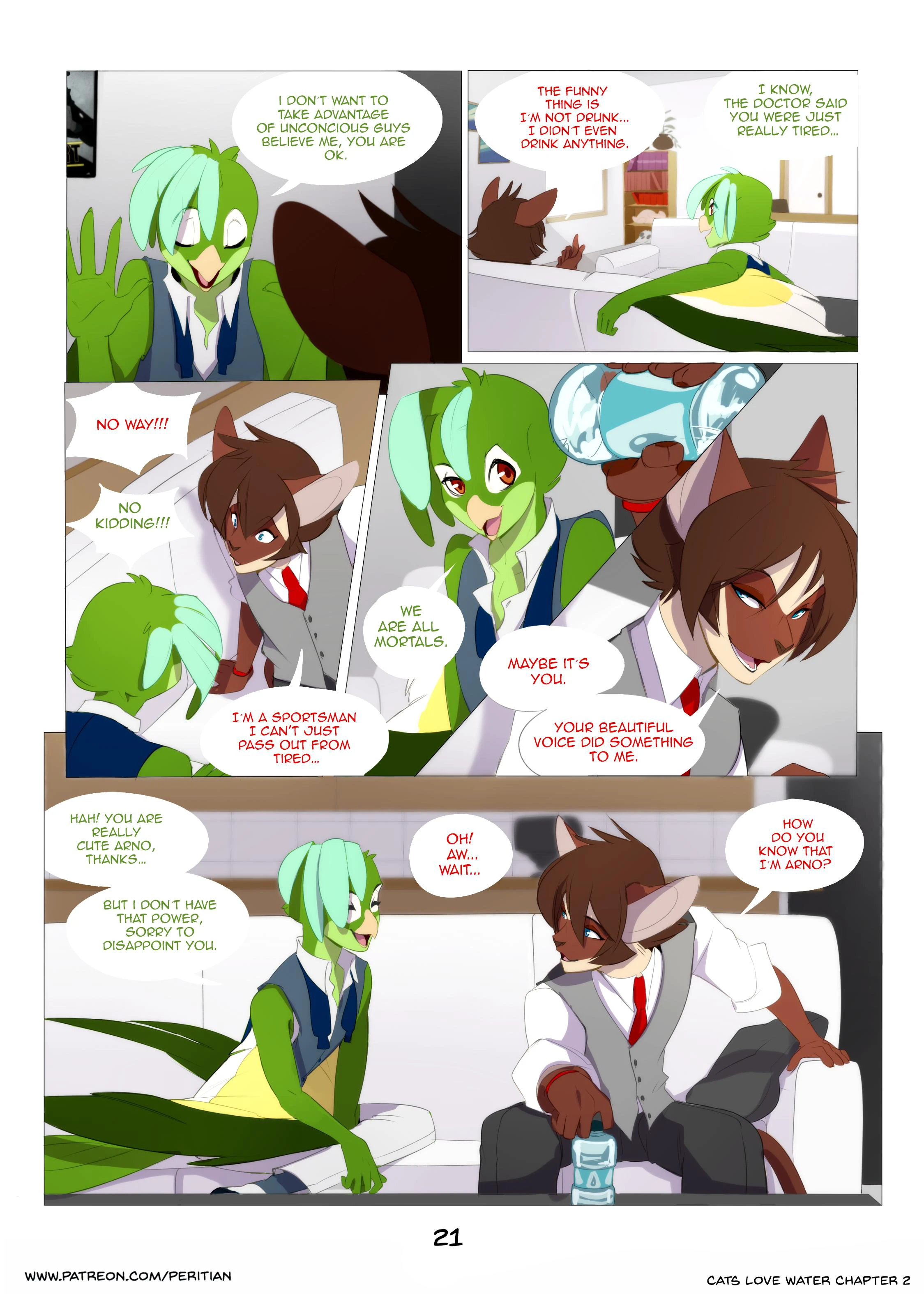 Cats Love Water 2 — page 21