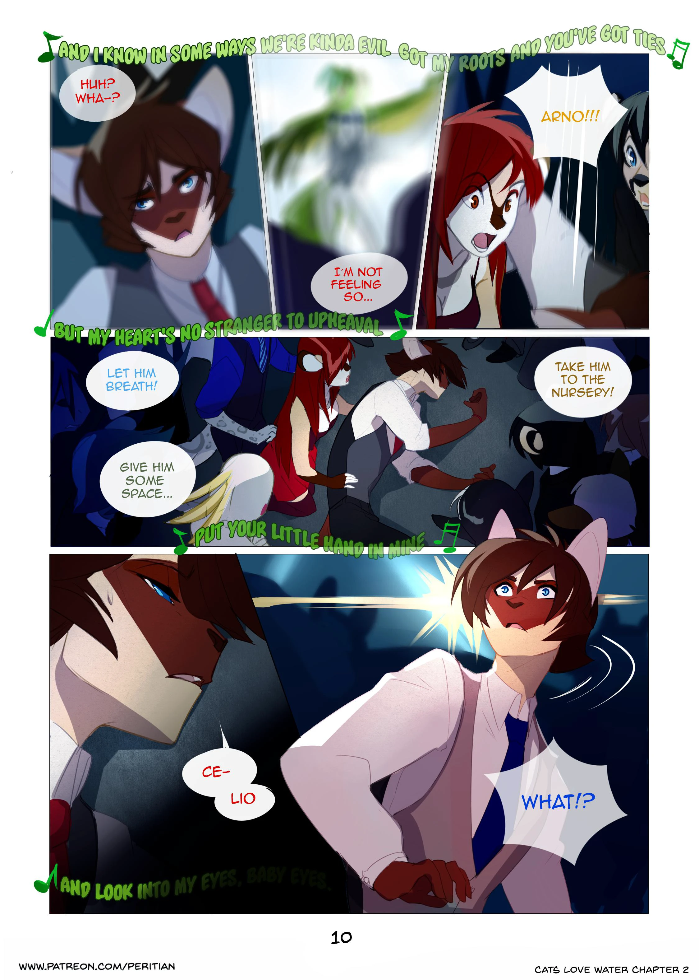 Cats Love Water 2 — page 10