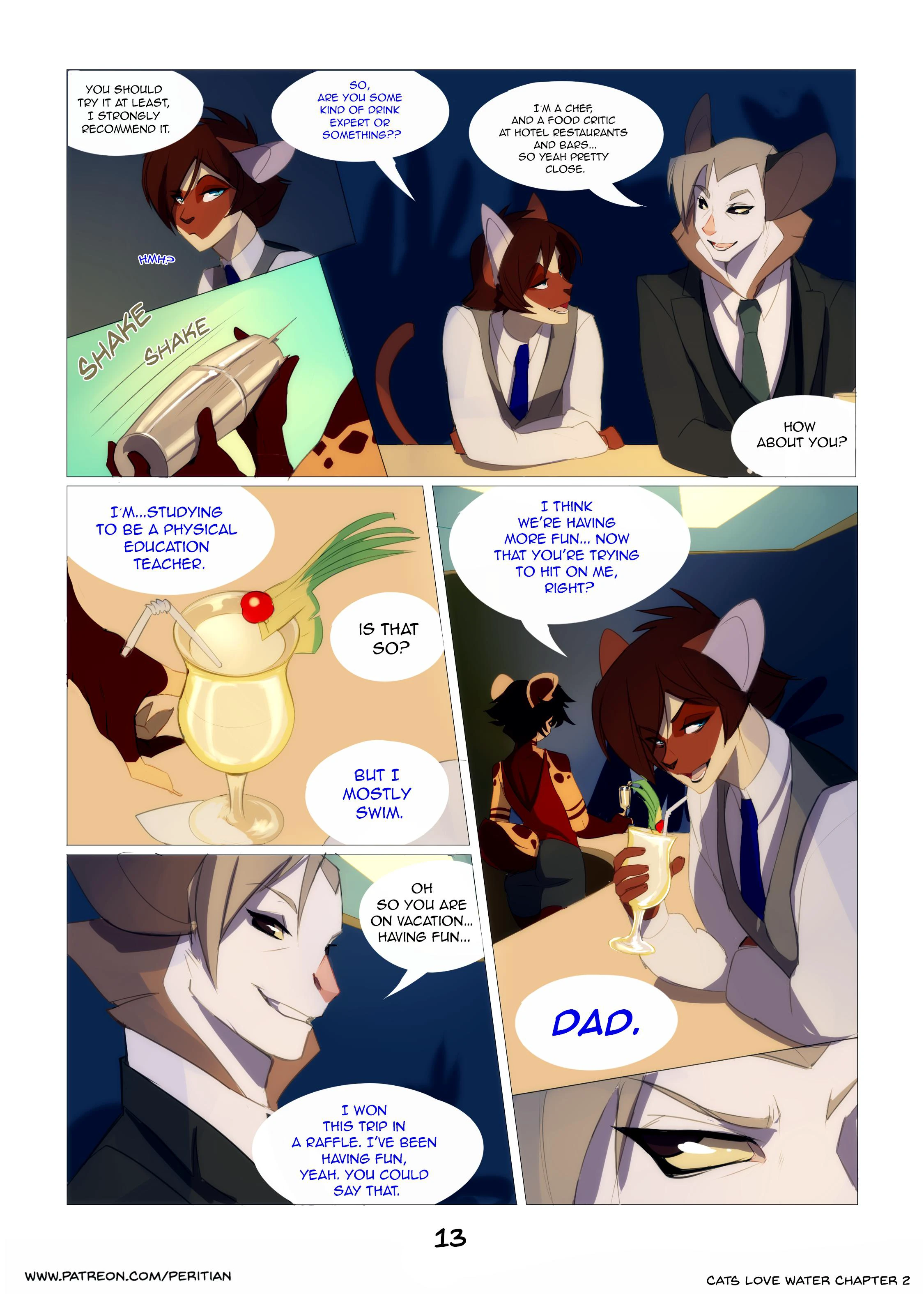 Cats Love Water 2 — page 13