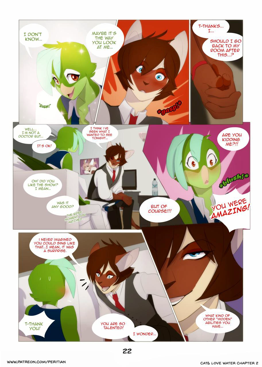 Cats Love Water 2 — page 22