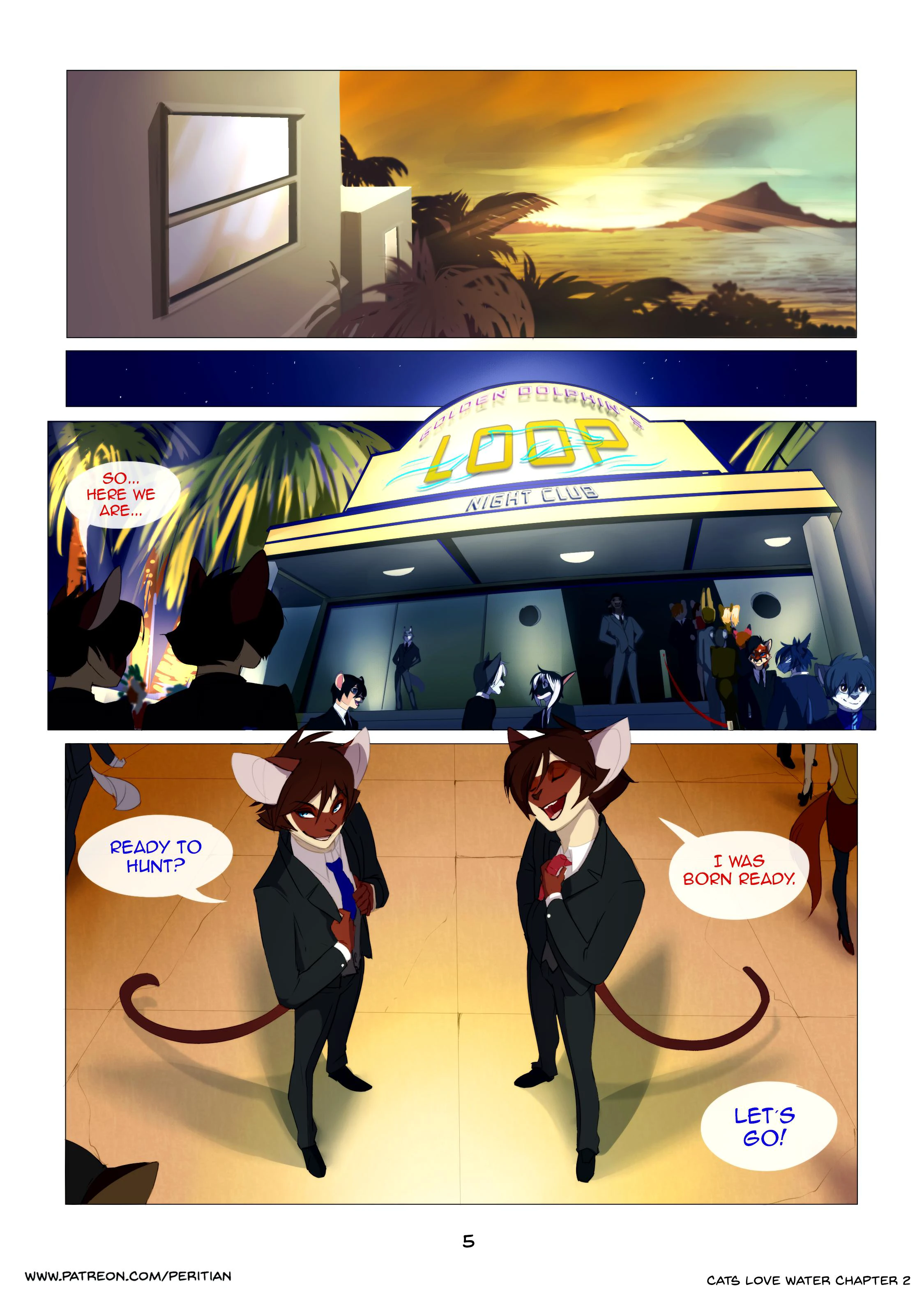 Cats Love Water 2 — page 5