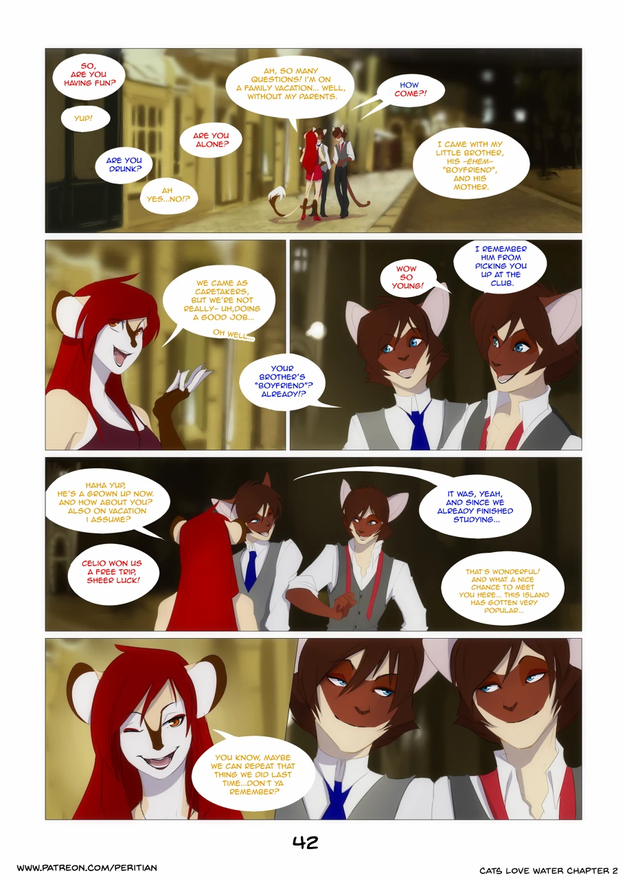 Cats Love Water 2 — page 42