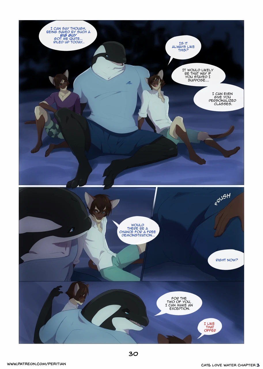 Cats Love Water 3 — page 30
