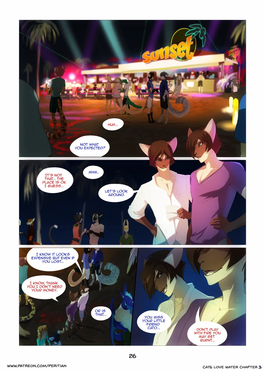 Cats Love Water 3 — page 26