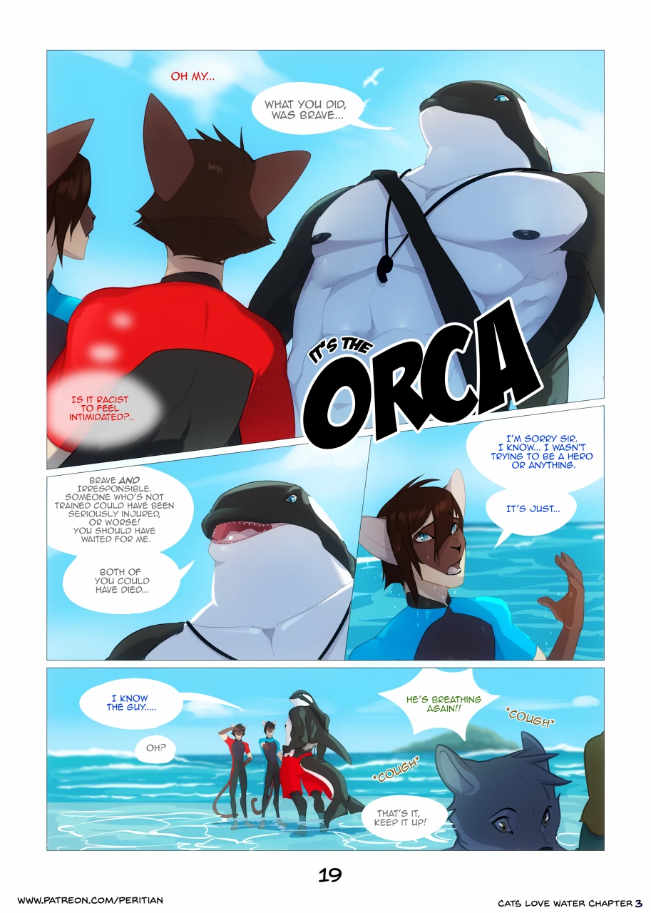 Cats Love Water 3 — page 19