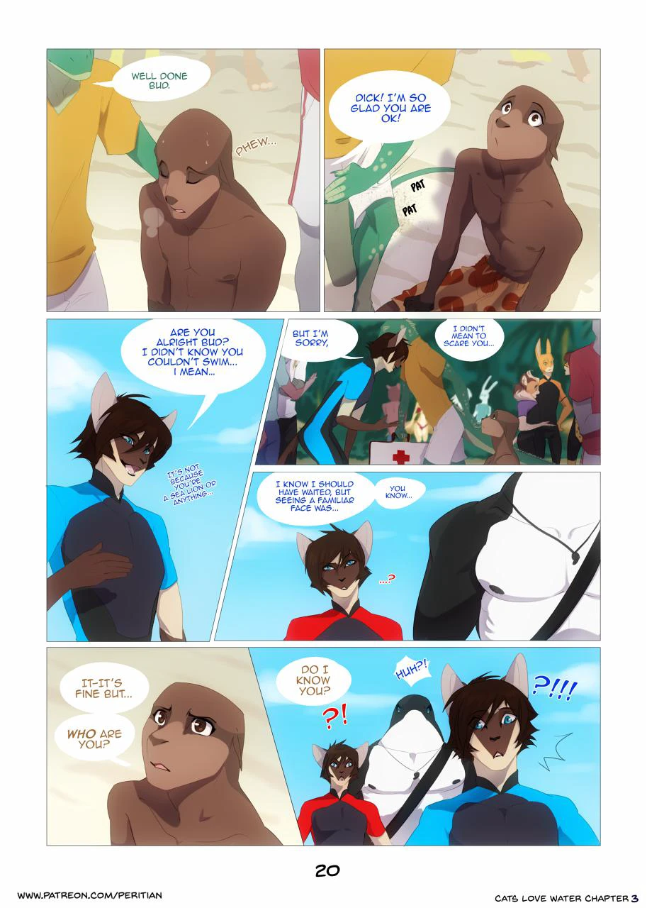 Cats Love Water 3 — page 20