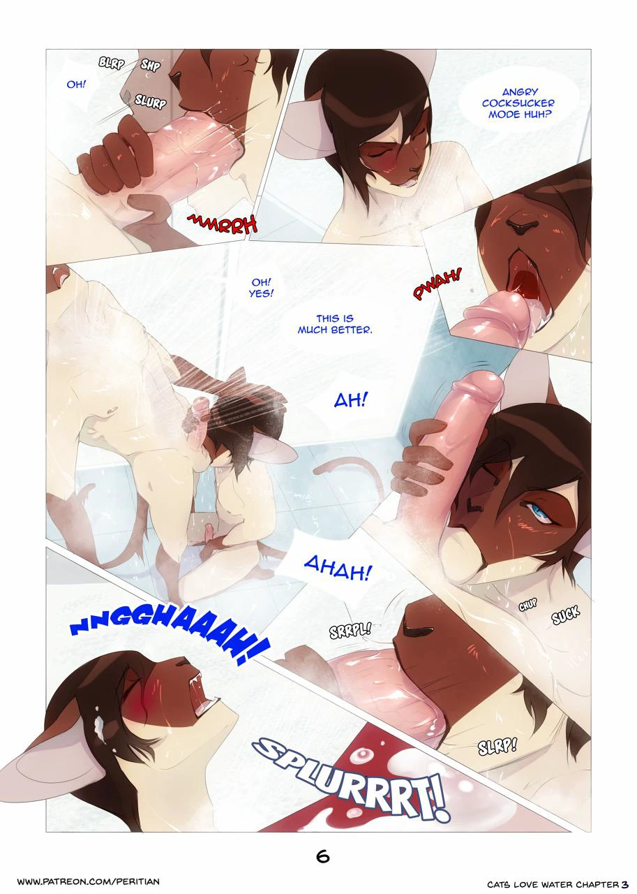 Cats Love Water 3 — page 6