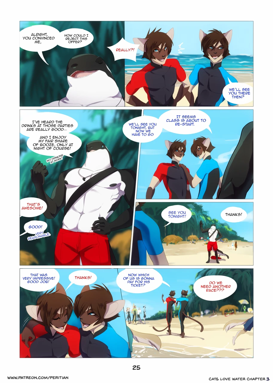 Cats Love Water 3 — page 25