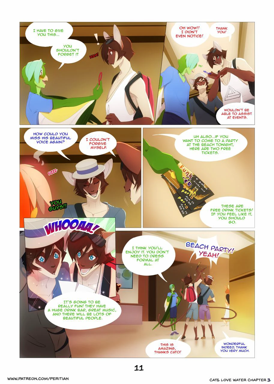 Cats Love Water 3 — page 11