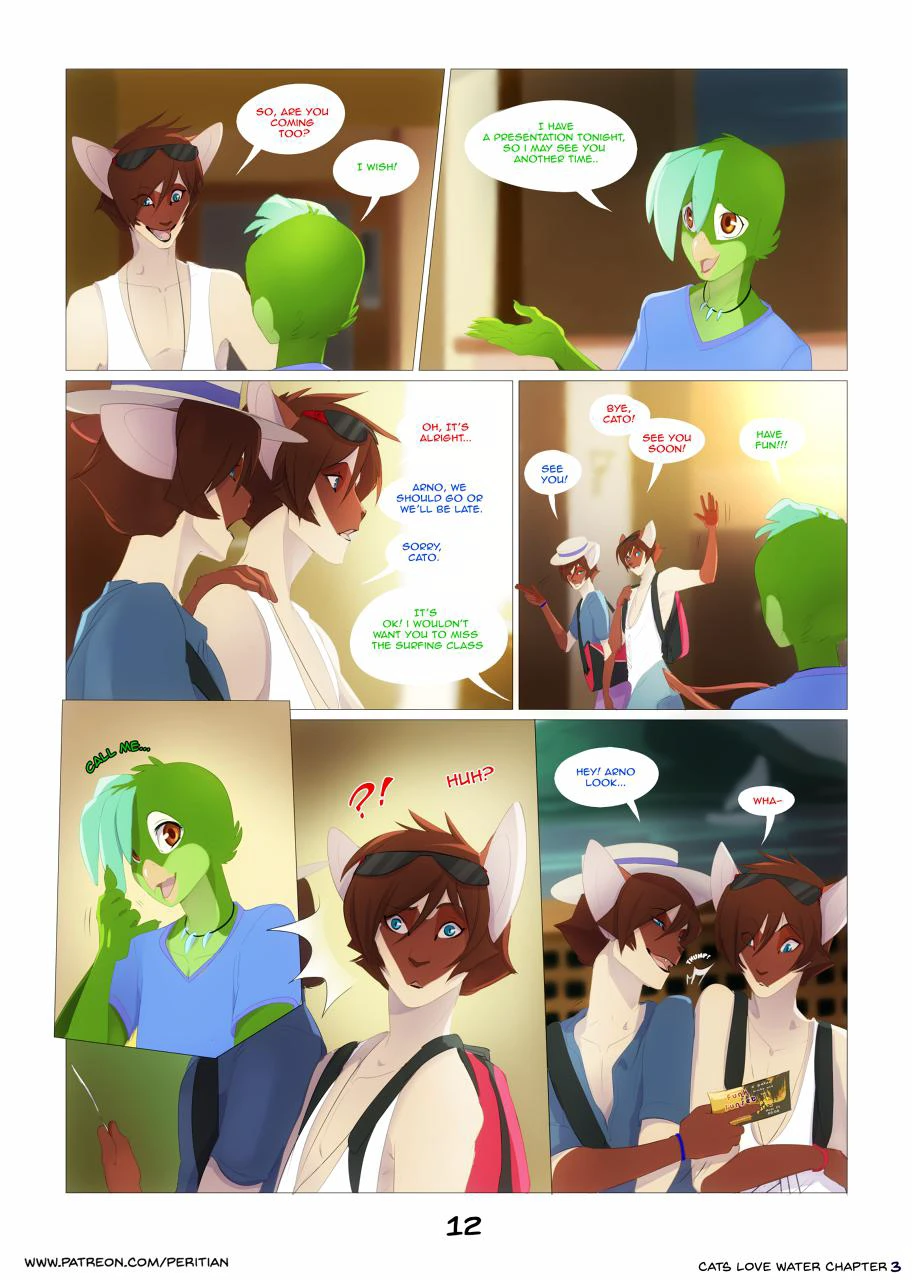 Cats Love Water 3 — page 12