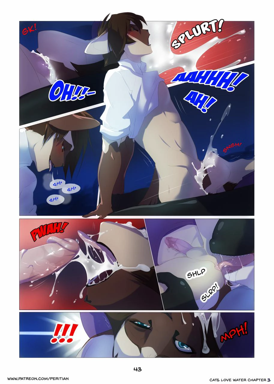 Cats Love Water 3 — page 43