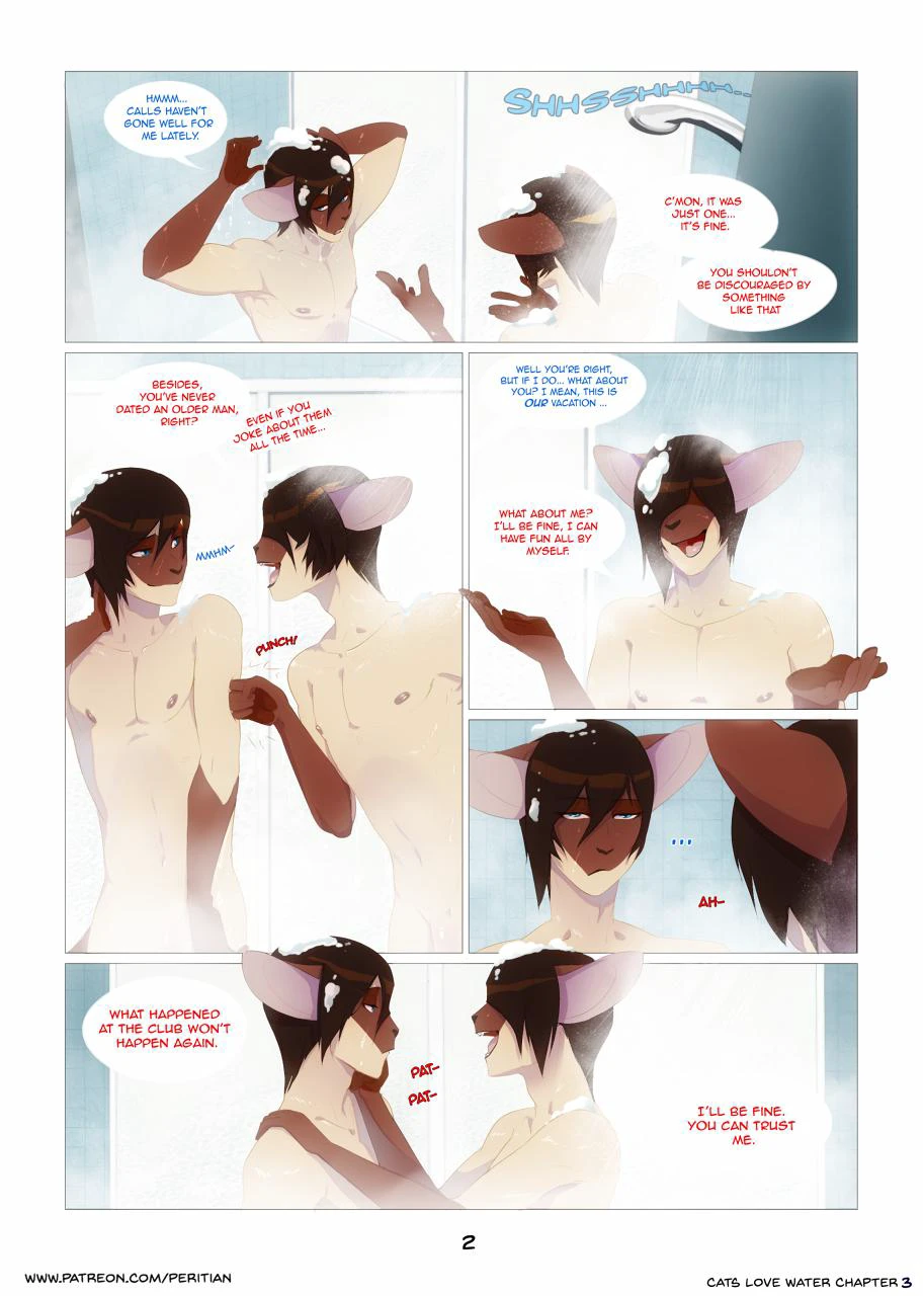 Cats Love Water 3 — page 2