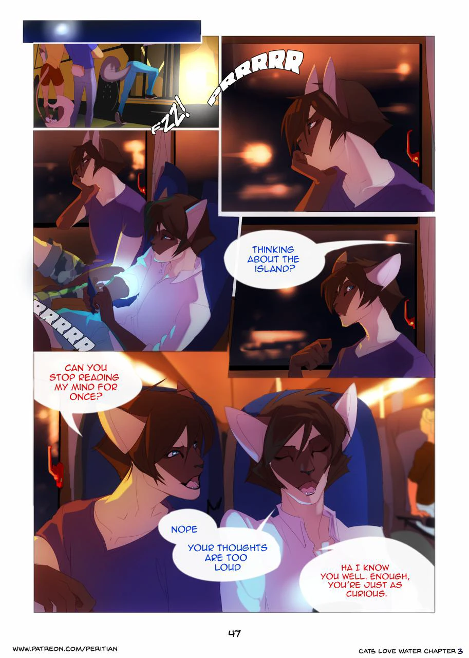Cats Love Water 3 — page 47