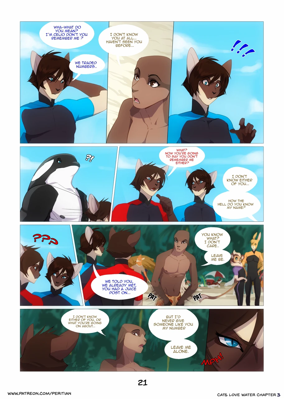 Cats Love Water 3 — page 21