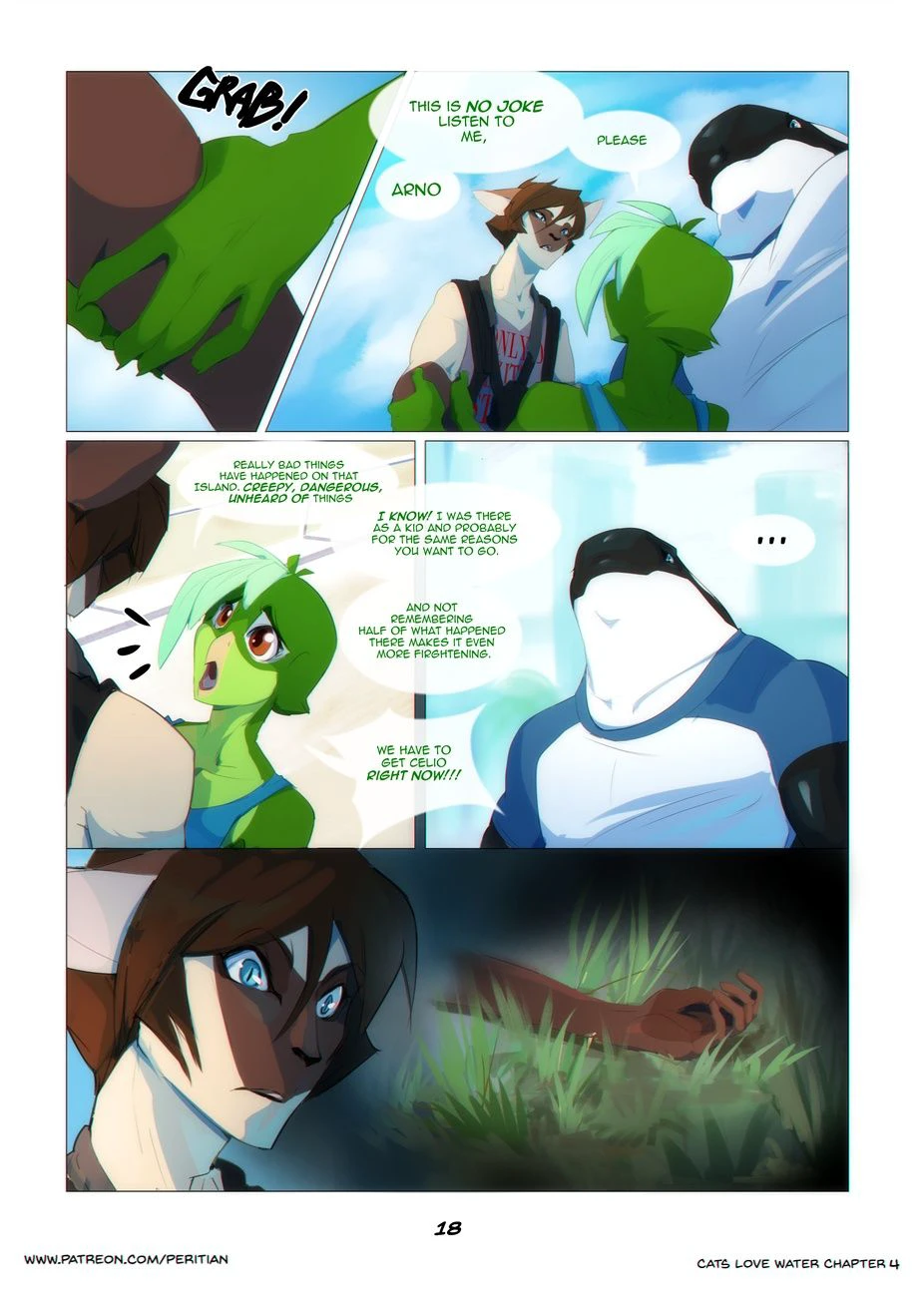 Cats Love Water 4 — page 18