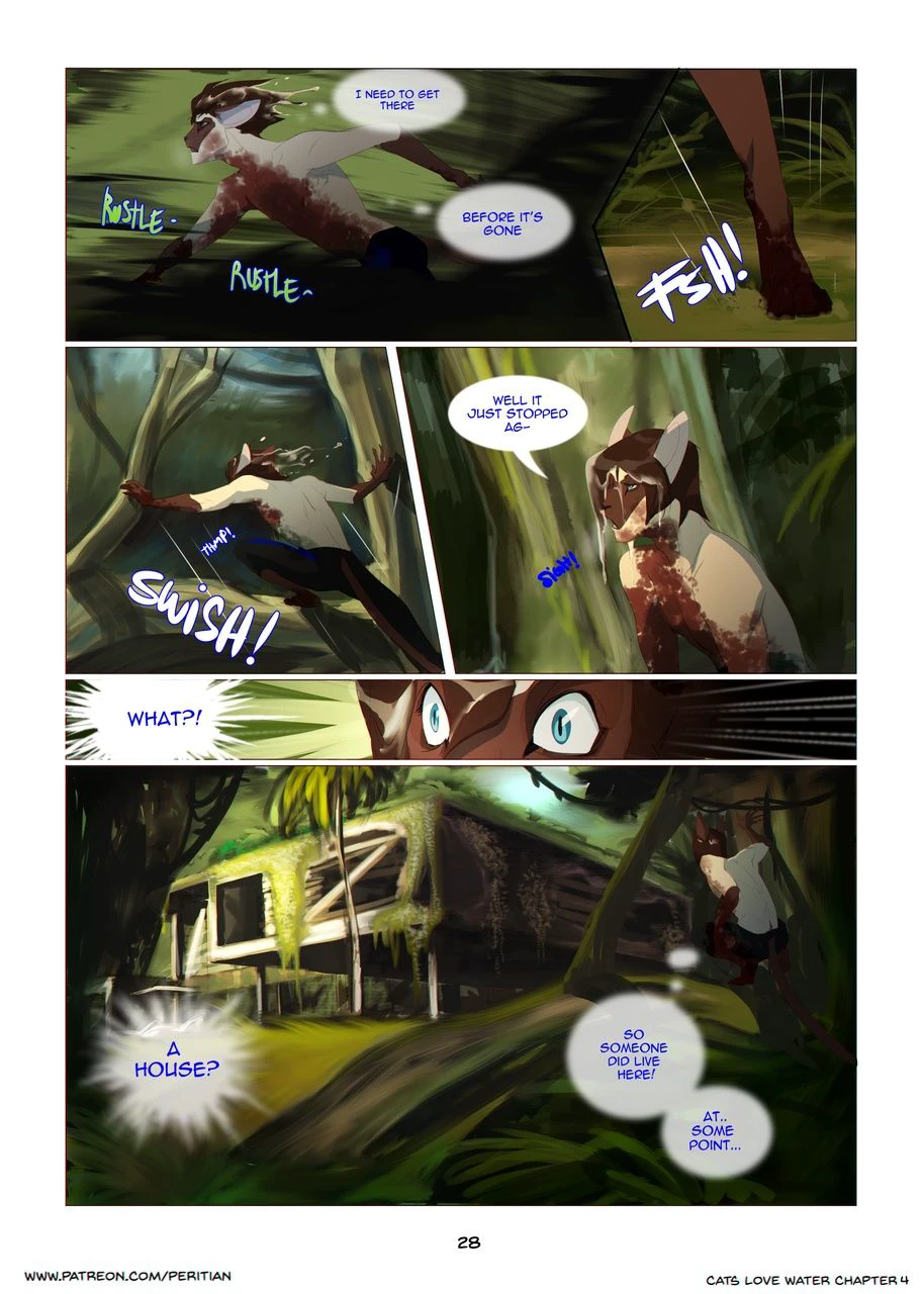 Cats Love Water 4 — page 28