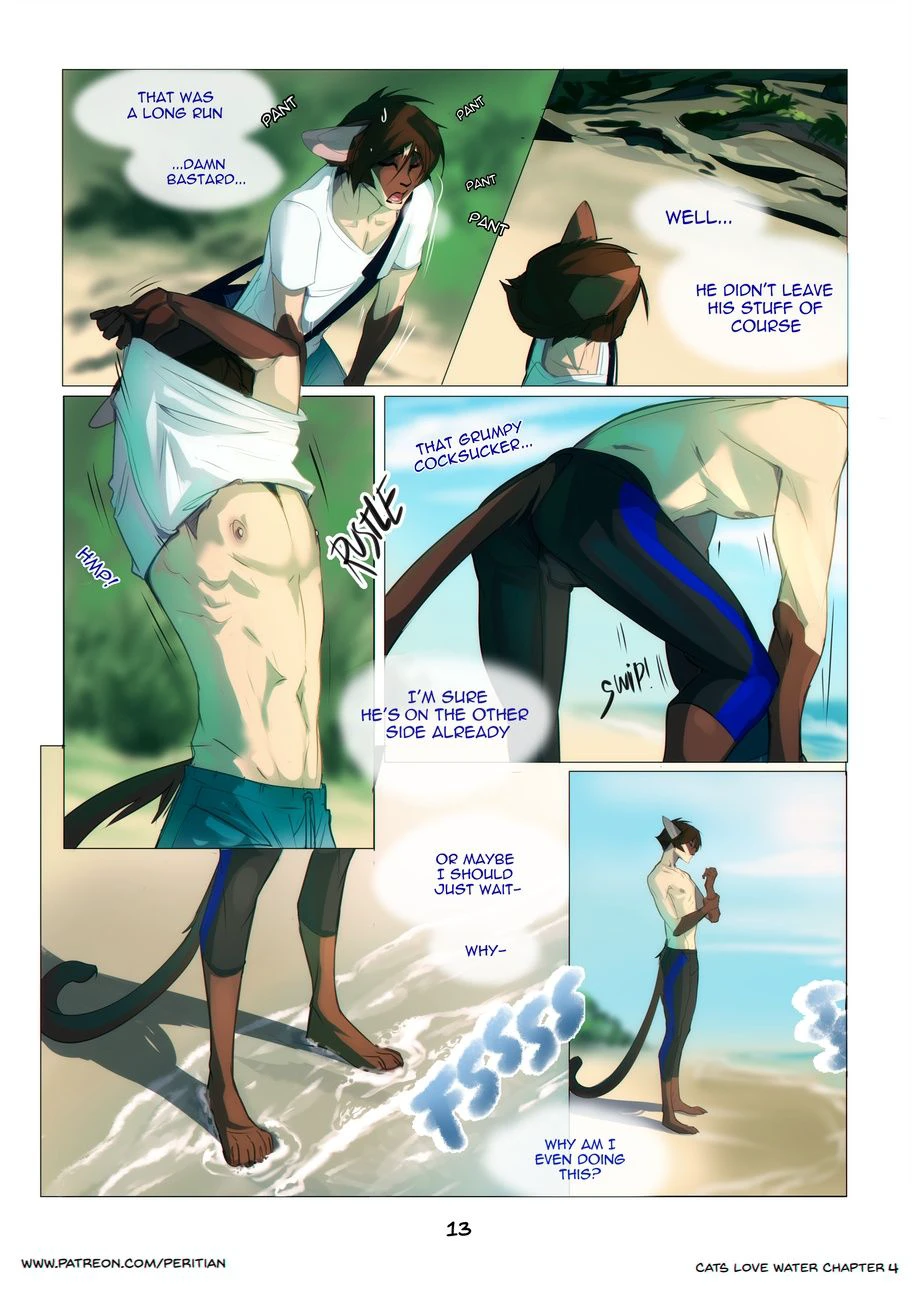 Cats Love Water 4 — page 13