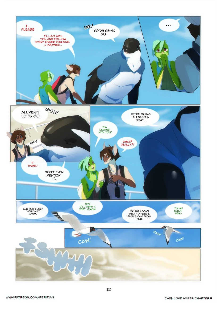 Cats Love Water 4 — page 20