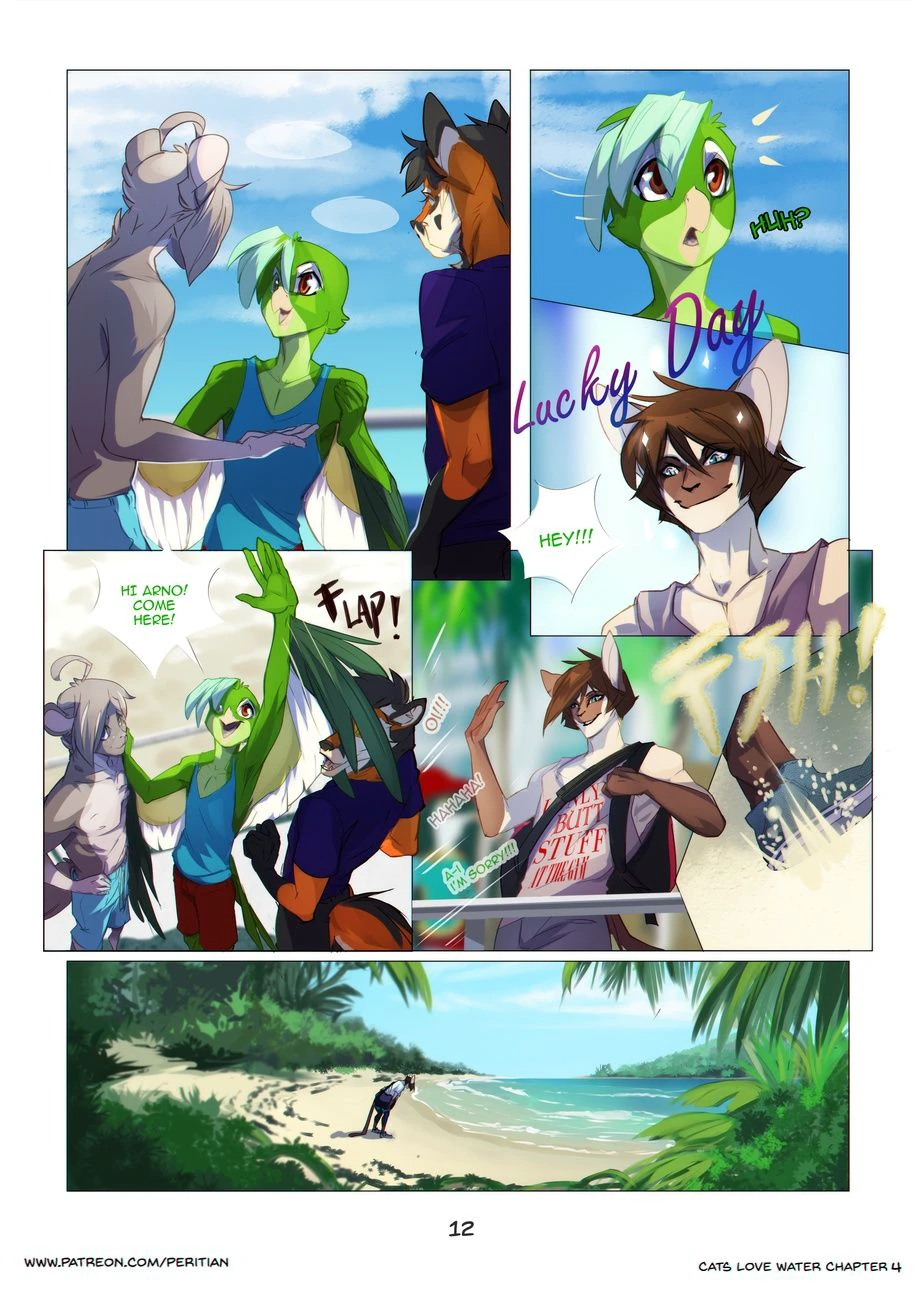 Cats Love Water 4 — page 12