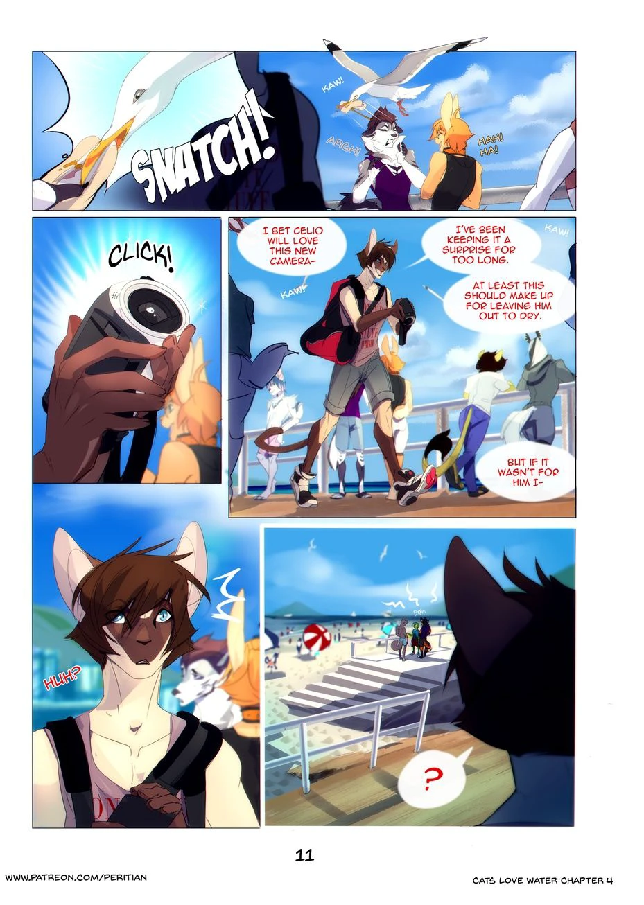 Cats Love Water 4 — page 11