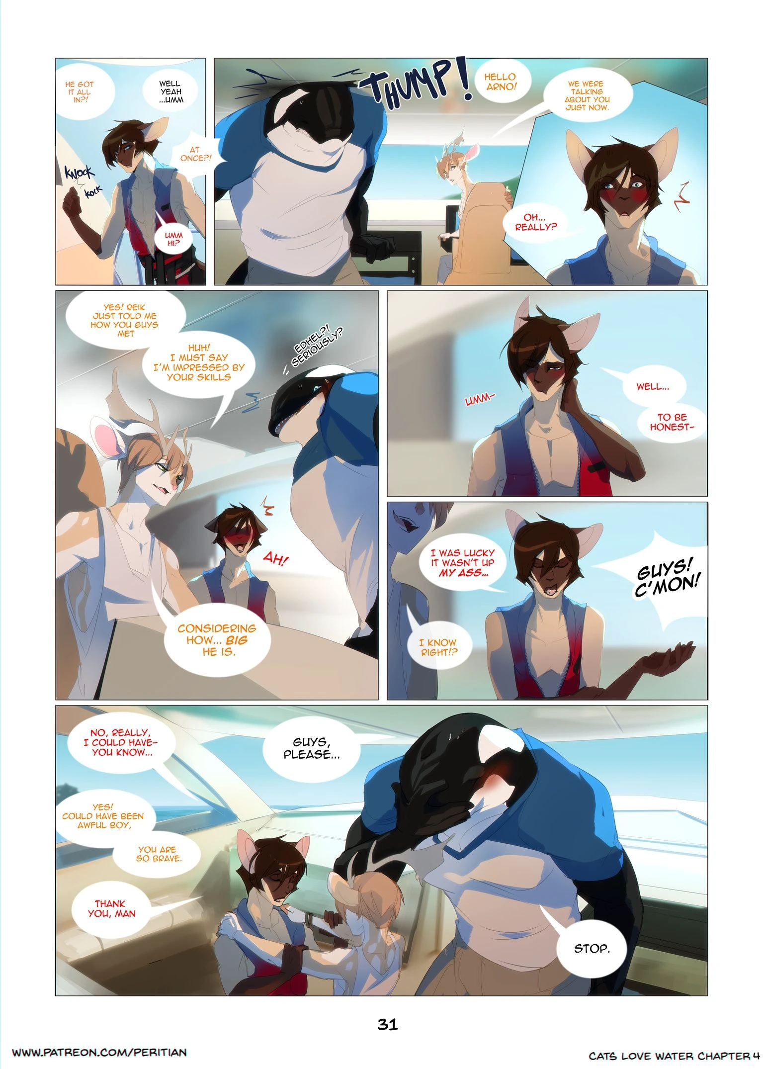 Cats Love Water 4 — page 31