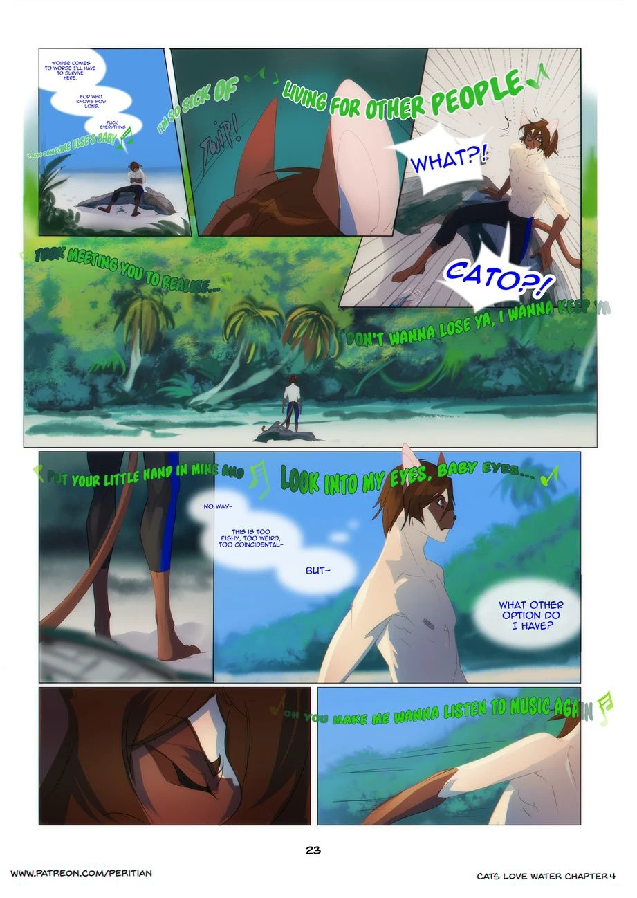 Cats Love Water 4 — page 23
