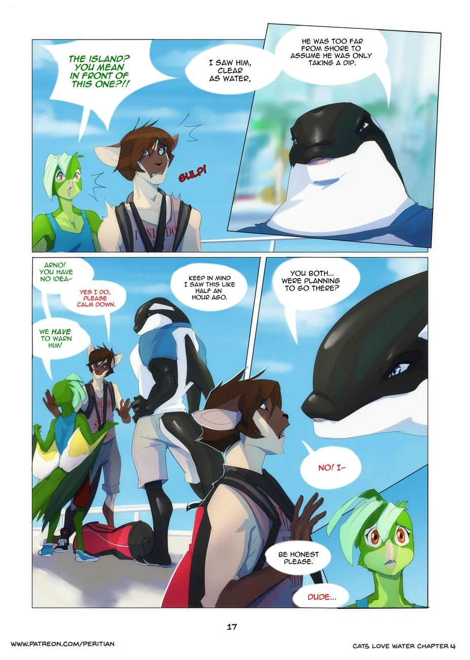 Cats Love Water 4 — page 17