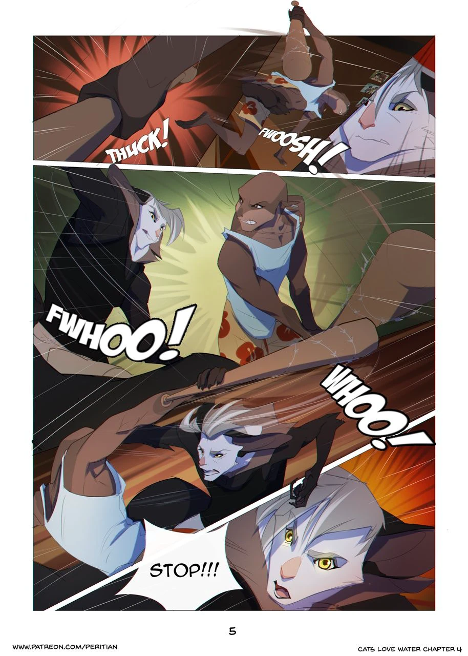 Cats Love Water 4 — page 5