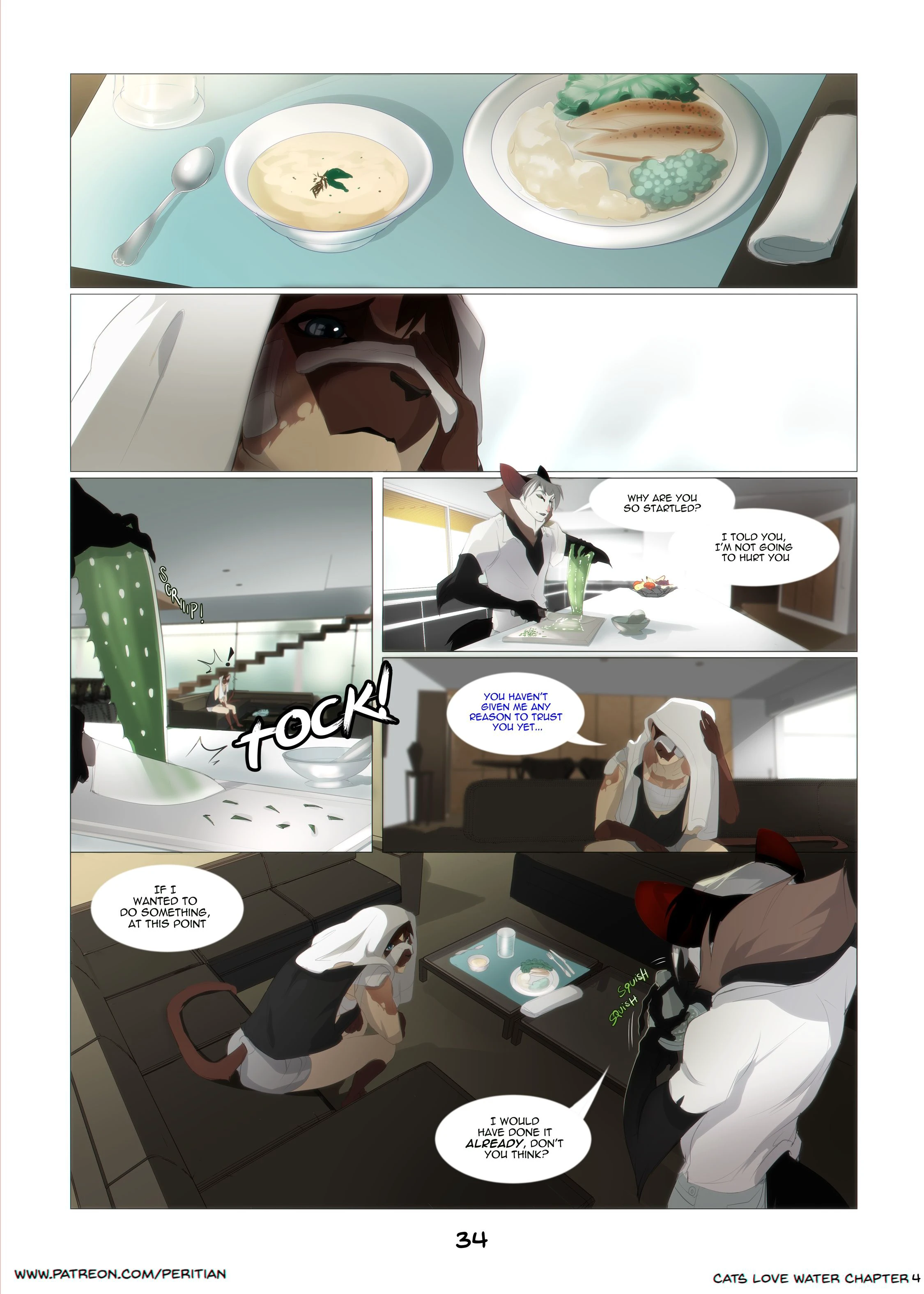 Cats Love Water 4 — page 34