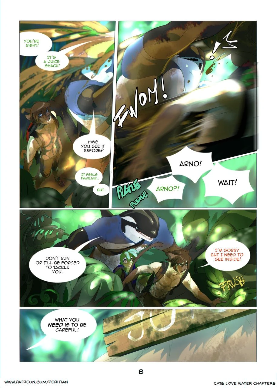 Cats Love Water 5 — page 8
