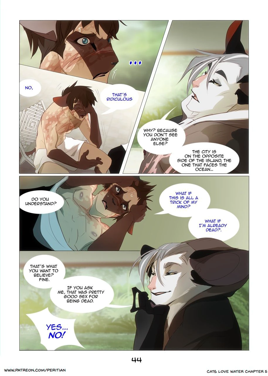 Cats Love Water 5 — page 44
