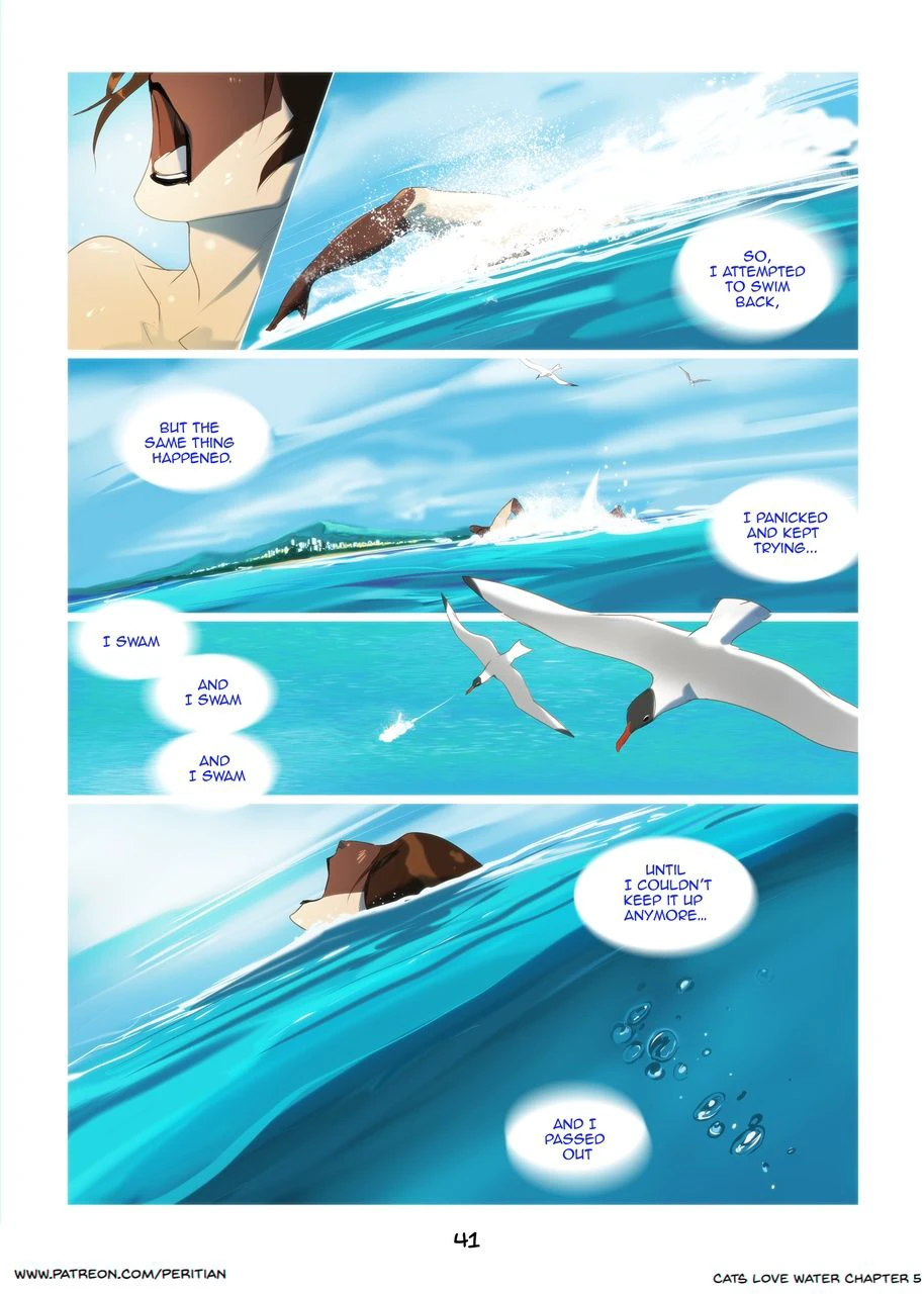 Cats Love Water 5 — page 41
