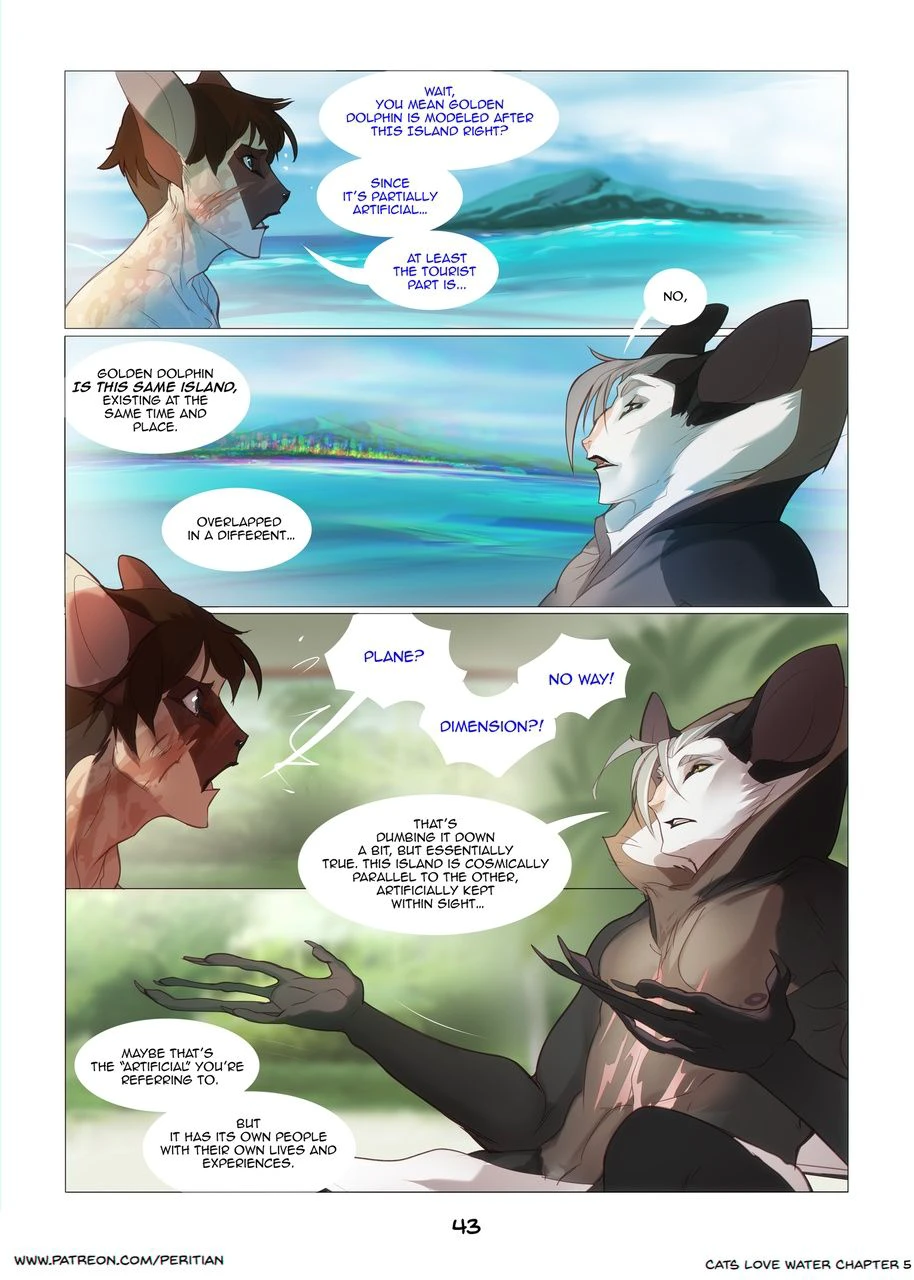 Cats Love Water 5 — page 43