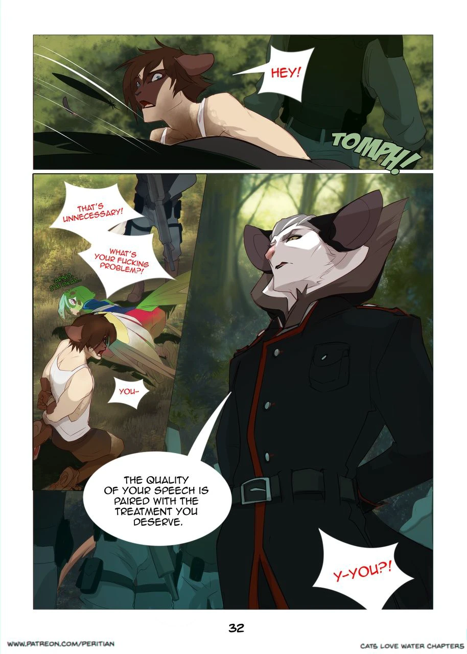Cats Love Water 5 — page 32